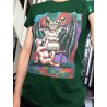 T shirt "Bébé Covid" couleur vert bouteille