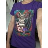 T shirt "Bébé Covid" couleur violet